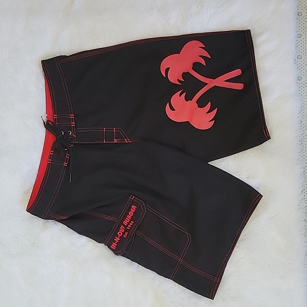 In-N-Out Burger men's swim trunks / swimsuit / board shorts